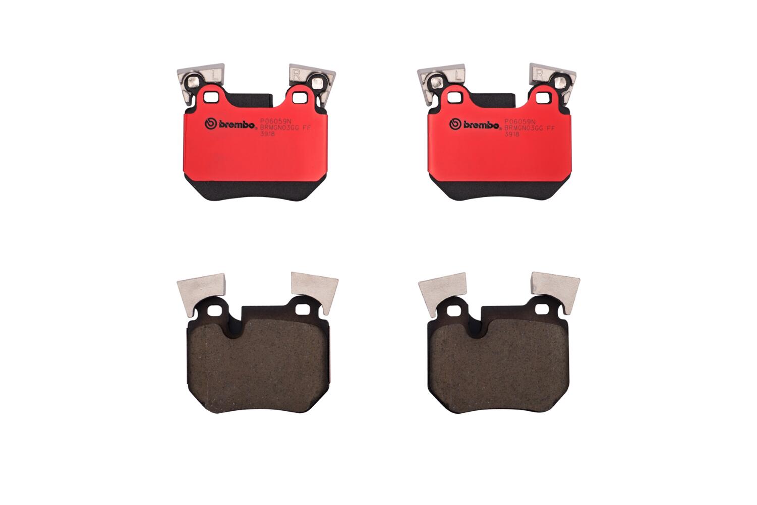 BMW Disc Brake Pad Set - Rear (Ceramic) 34216797863 - Brembo P06059N